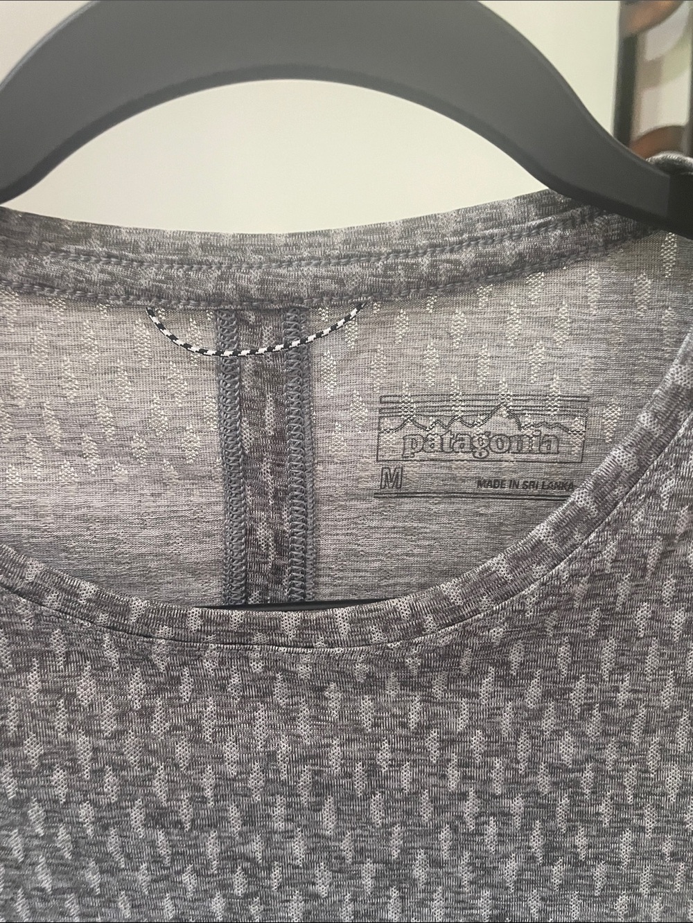 Patagonia Gray Heather Performance Crew Top